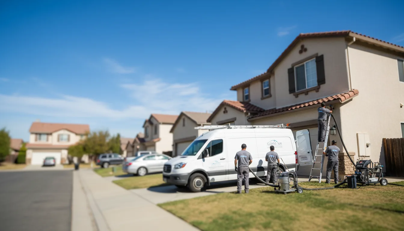 Air Duct Cleaning in Pinecrest, CA near me